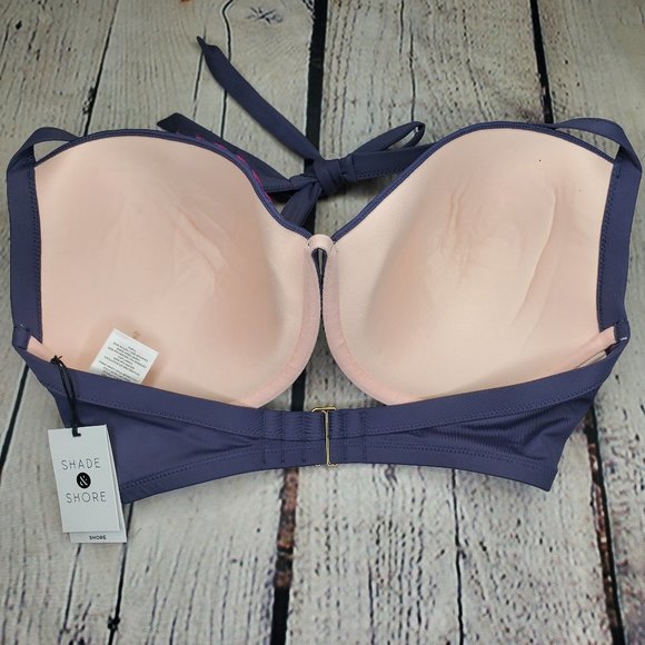 Shade & Shore Swim Suit Bikini Top NWT - DDD - Picture 4 of 8